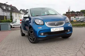 Smart fortwo e forfour con cambio twinamic - Primo contatto 07 e 08 luglio 2015