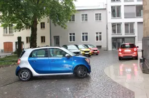 Smart fortwo e forfour con cambio twinamic - Primo contatto 07 e 08 luglio 2015