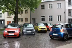 Smart fortwo e forfour con cambio twinamic - Primo contatto 07 e 08 luglio 2015