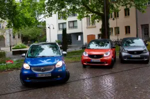 Smart fortwo e forfour con cambio twinamic - Primo contatto 07 e 08 luglio 2015