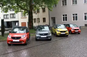 Smart fortwo e forfour con cambio twinamic - Primo contatto 07 e 08 luglio 2015