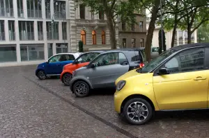 Smart fortwo e forfour con cambio twinamic - Primo contatto 07 e 08 luglio 2015