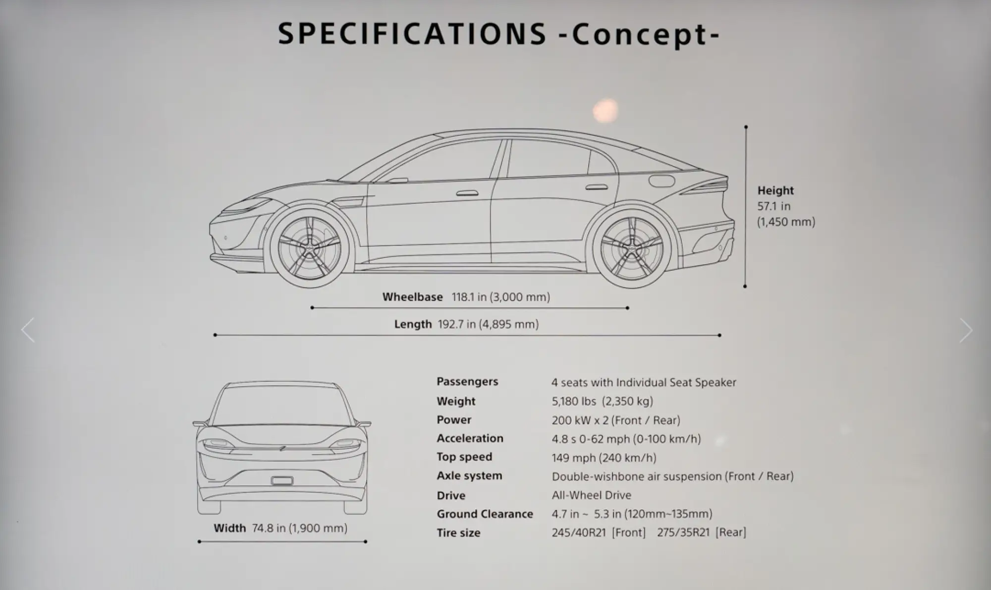 Sony Vision-S Concept  - 7