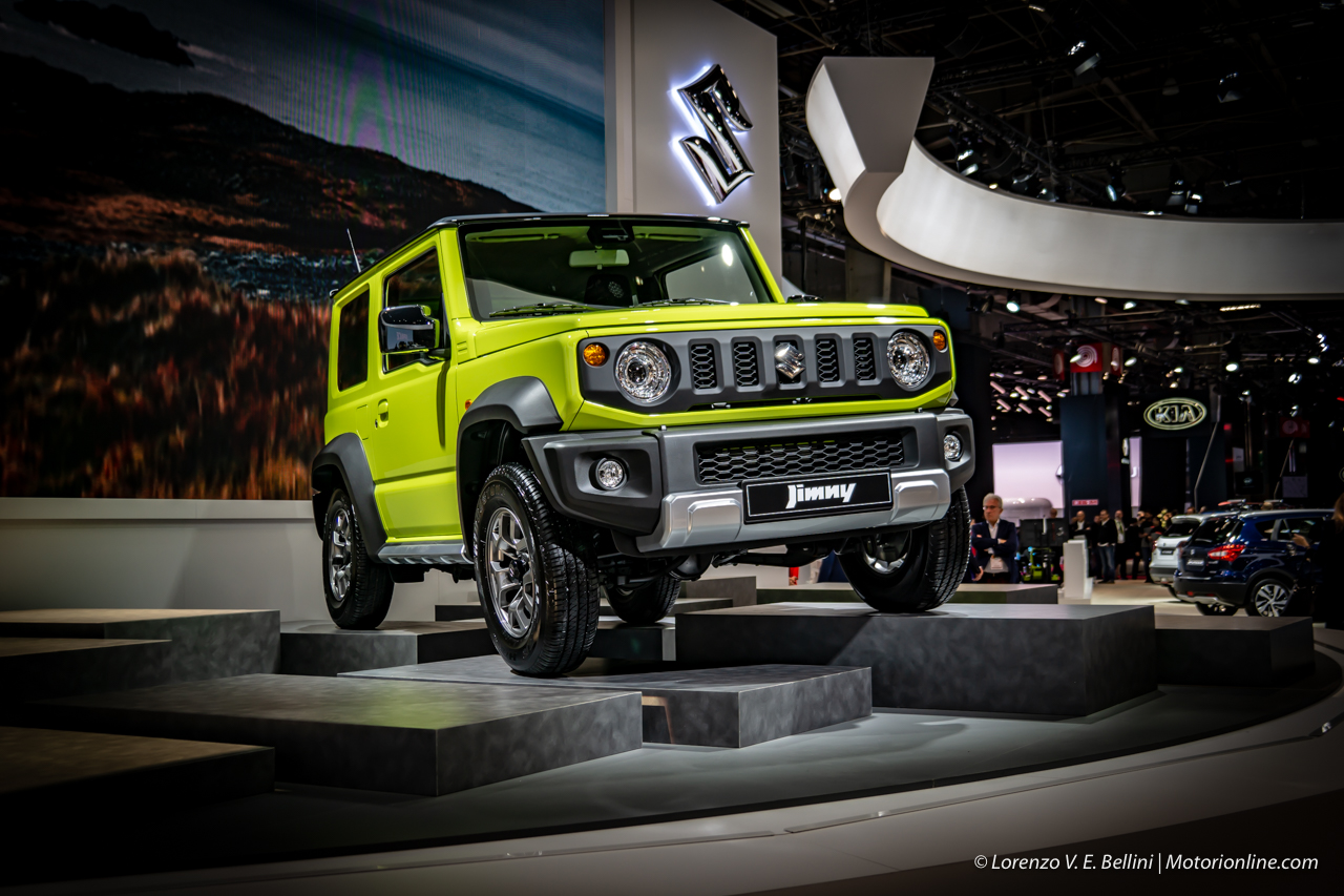 Speciale Suzuki Jimny - Salone di Parigi 2018