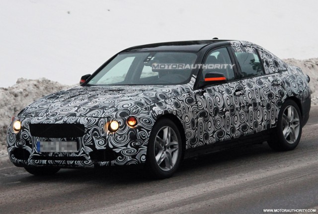 Spy shot della BMW Serie-3 2013