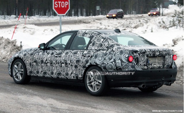 Spy shot della BMW Serie-3 2013