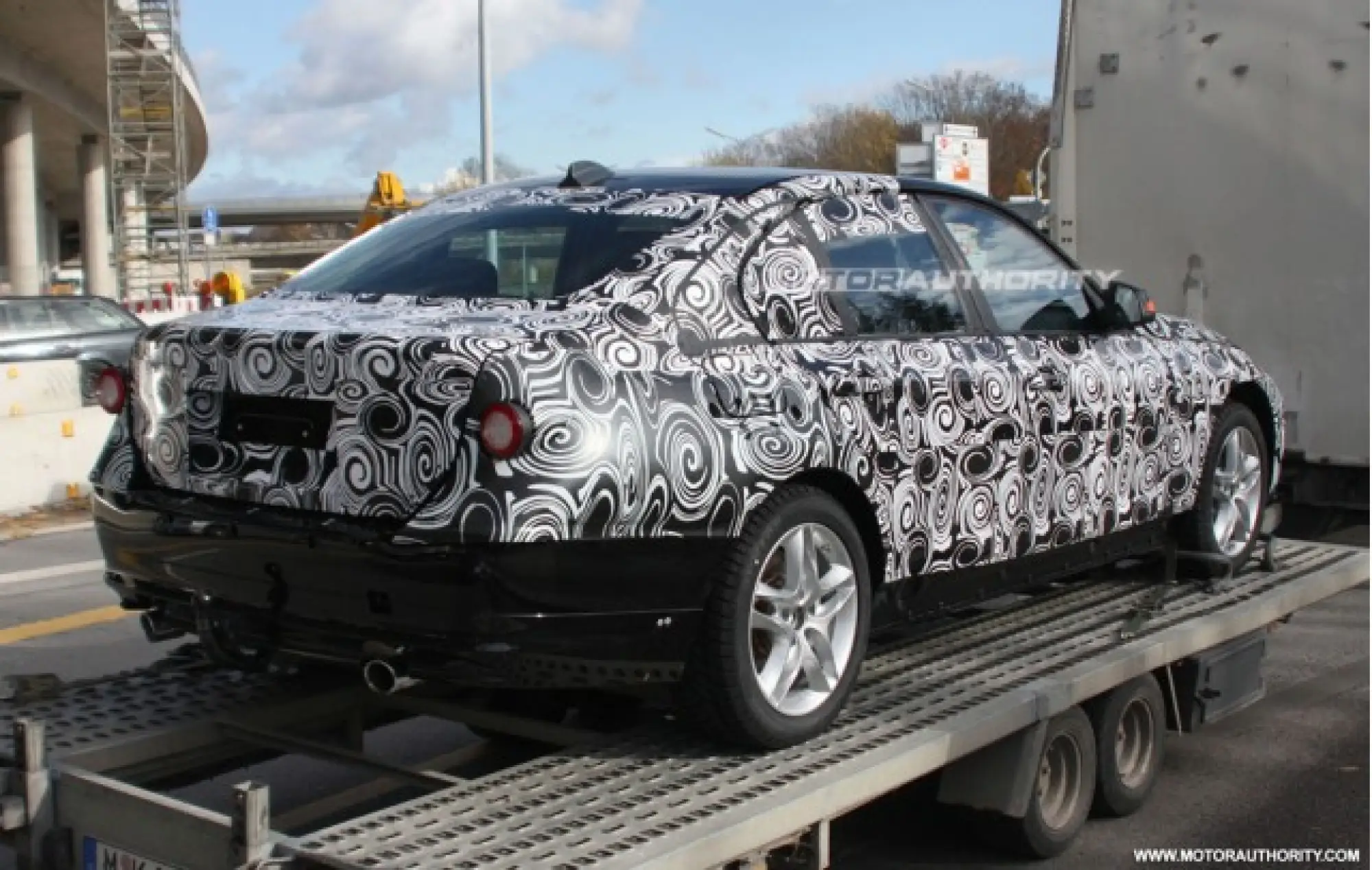 Spy shot della BMW Serie-3 2013 - 1