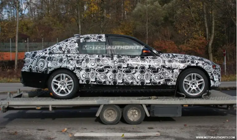 Spy shot della BMW Serie-3 2013 - 2