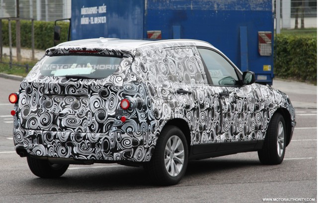 Spy shots BMW X3
