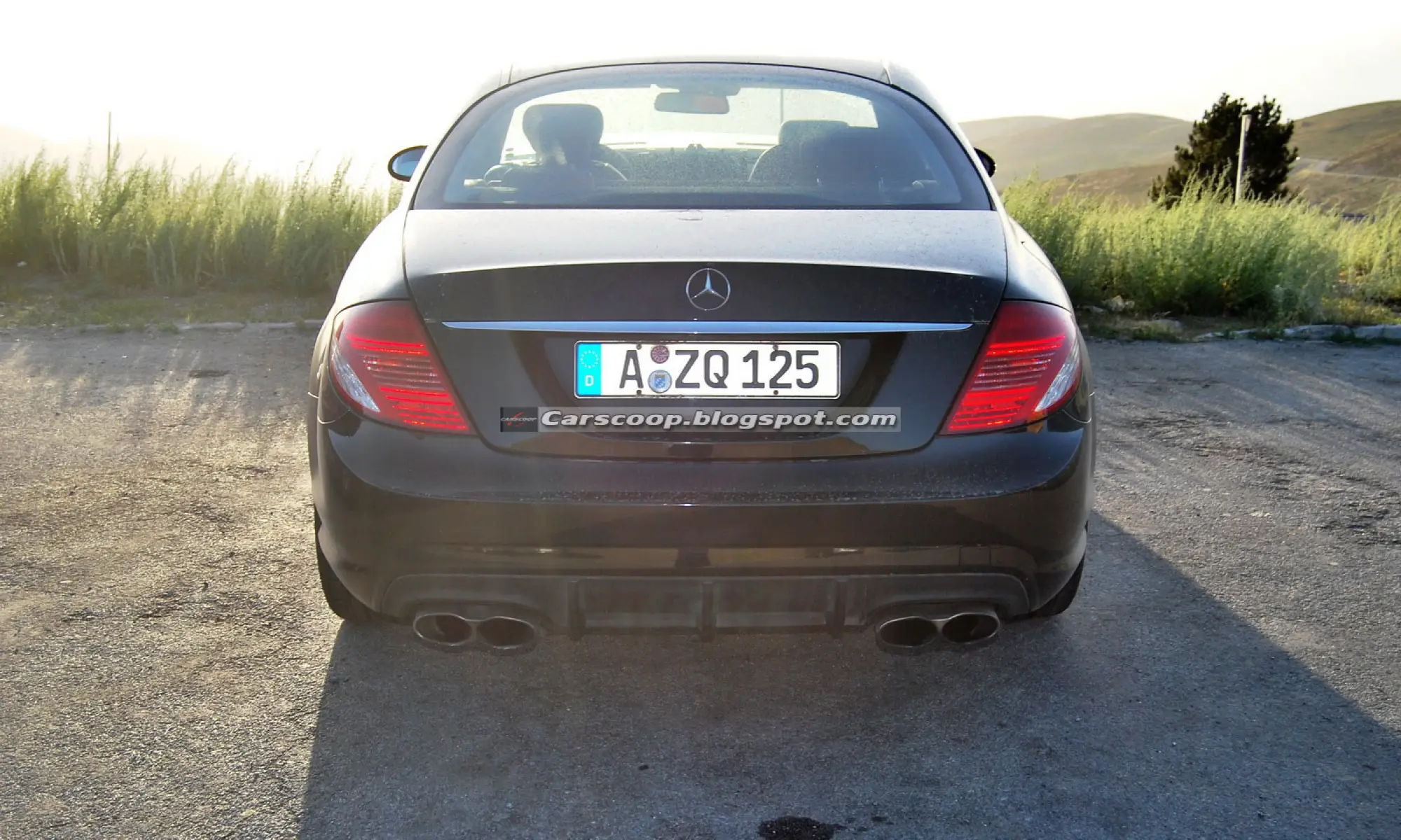 Spy shots Mercedes CL AMG - 2