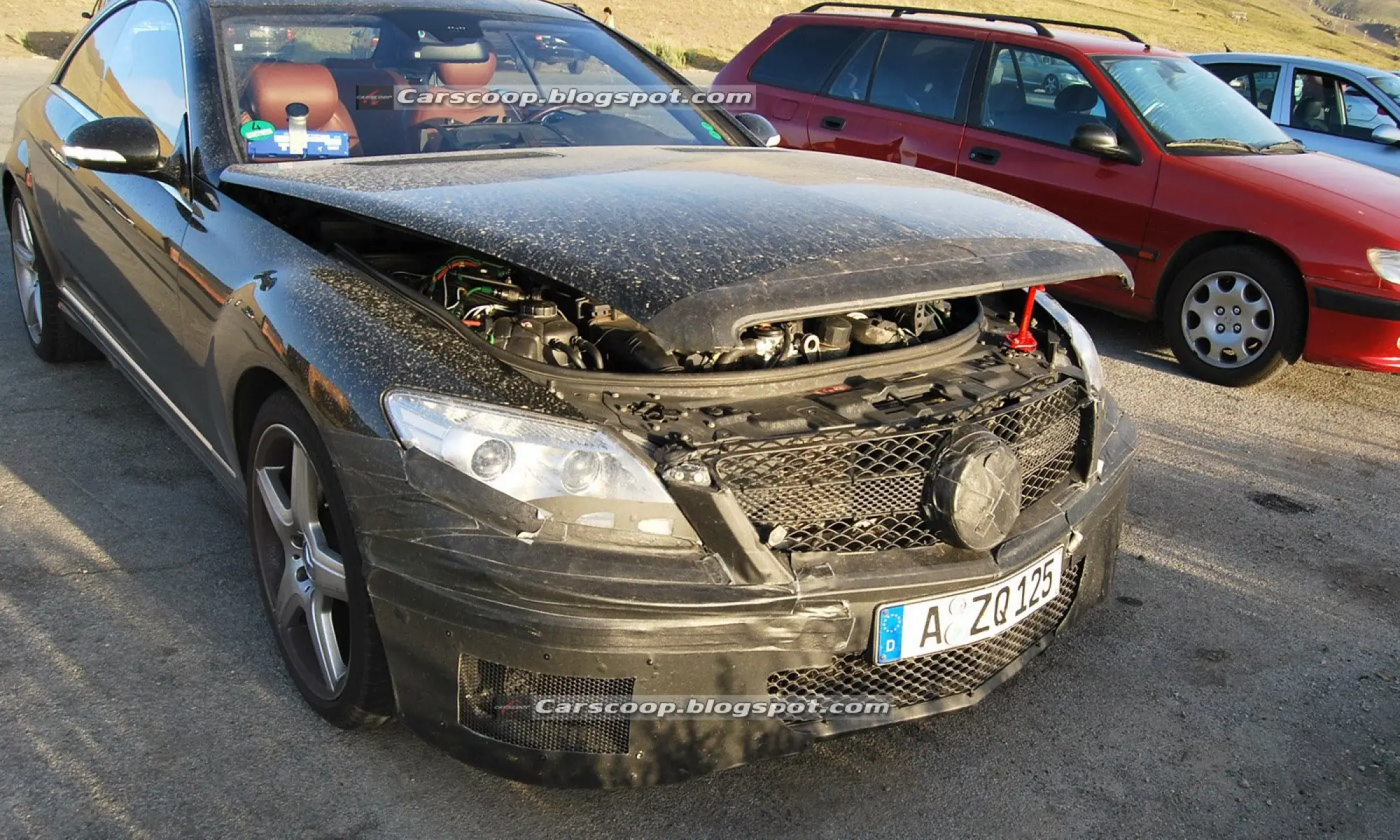 Spy shots Mercedes CL AMG - 3