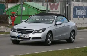 Spy shots Mercedes Classe E Cabrio