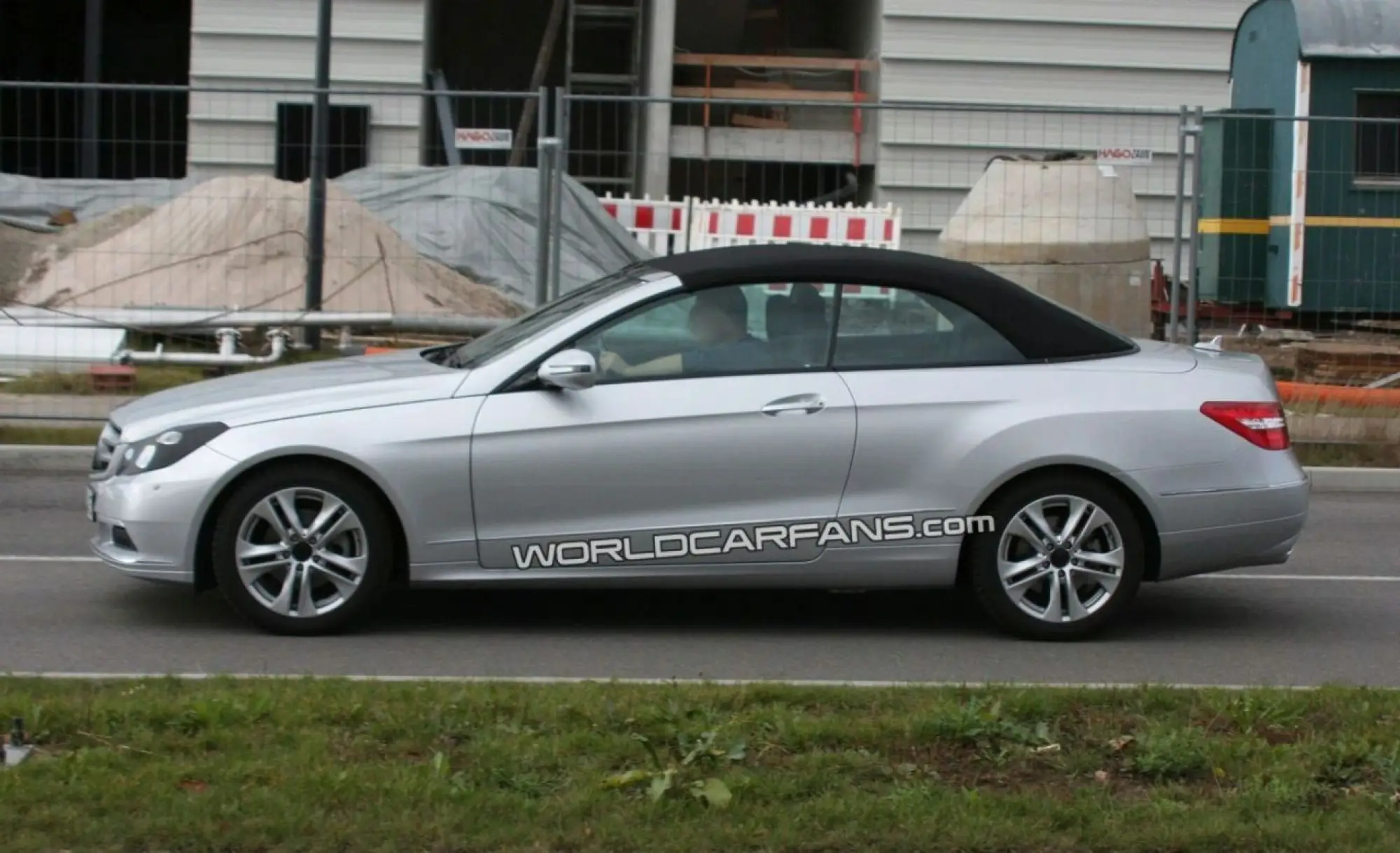 Spy shots Mercedes Classe E Cabrio - 4