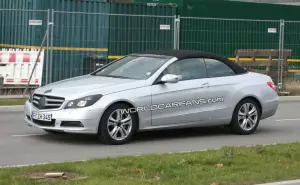 Spy shots Mercedes Classe E Cabrio