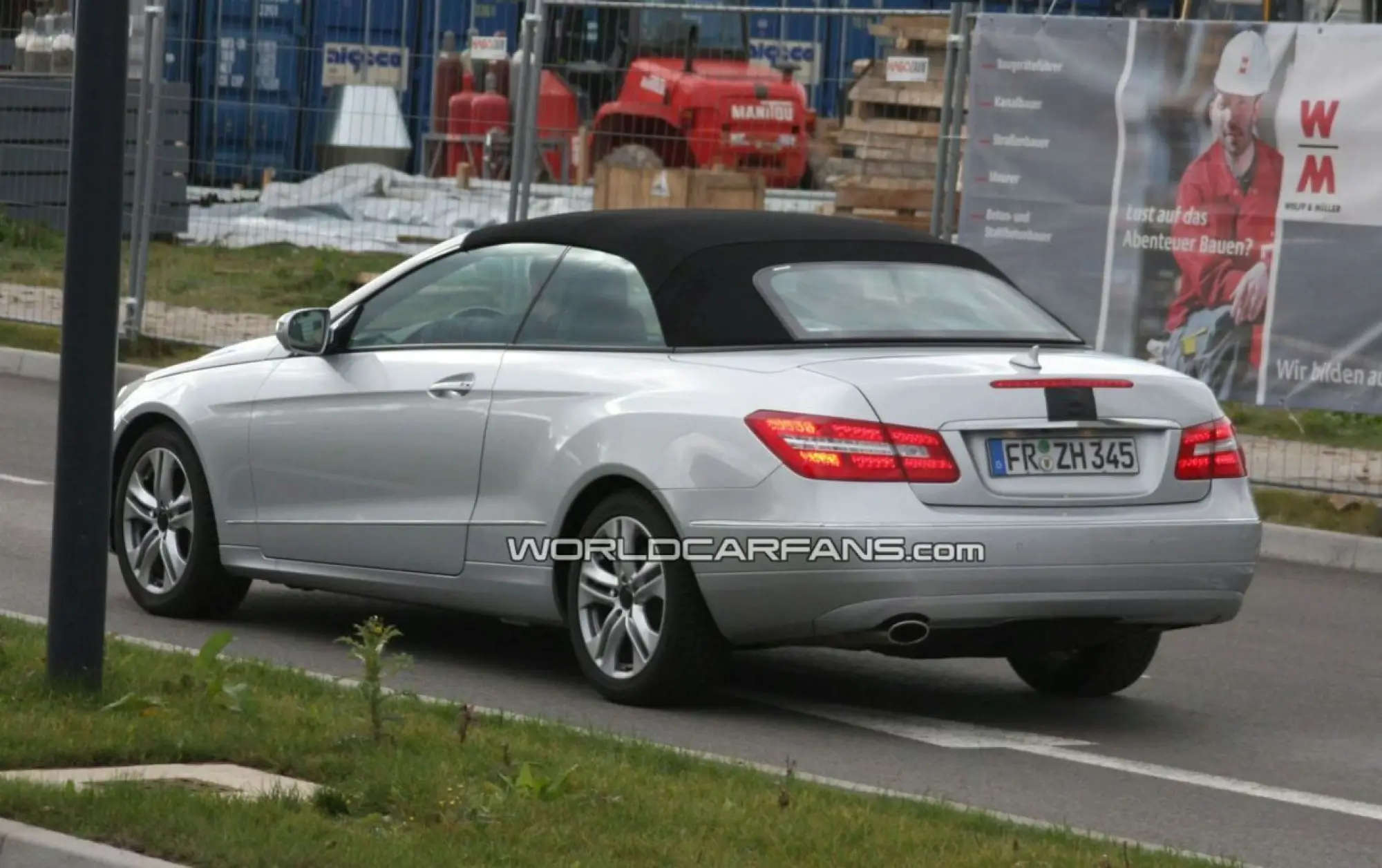 Spy shots Mercedes Classe E Cabrio - 7