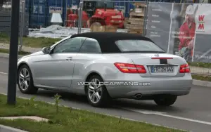 Spy shots Mercedes Classe E Cabrio