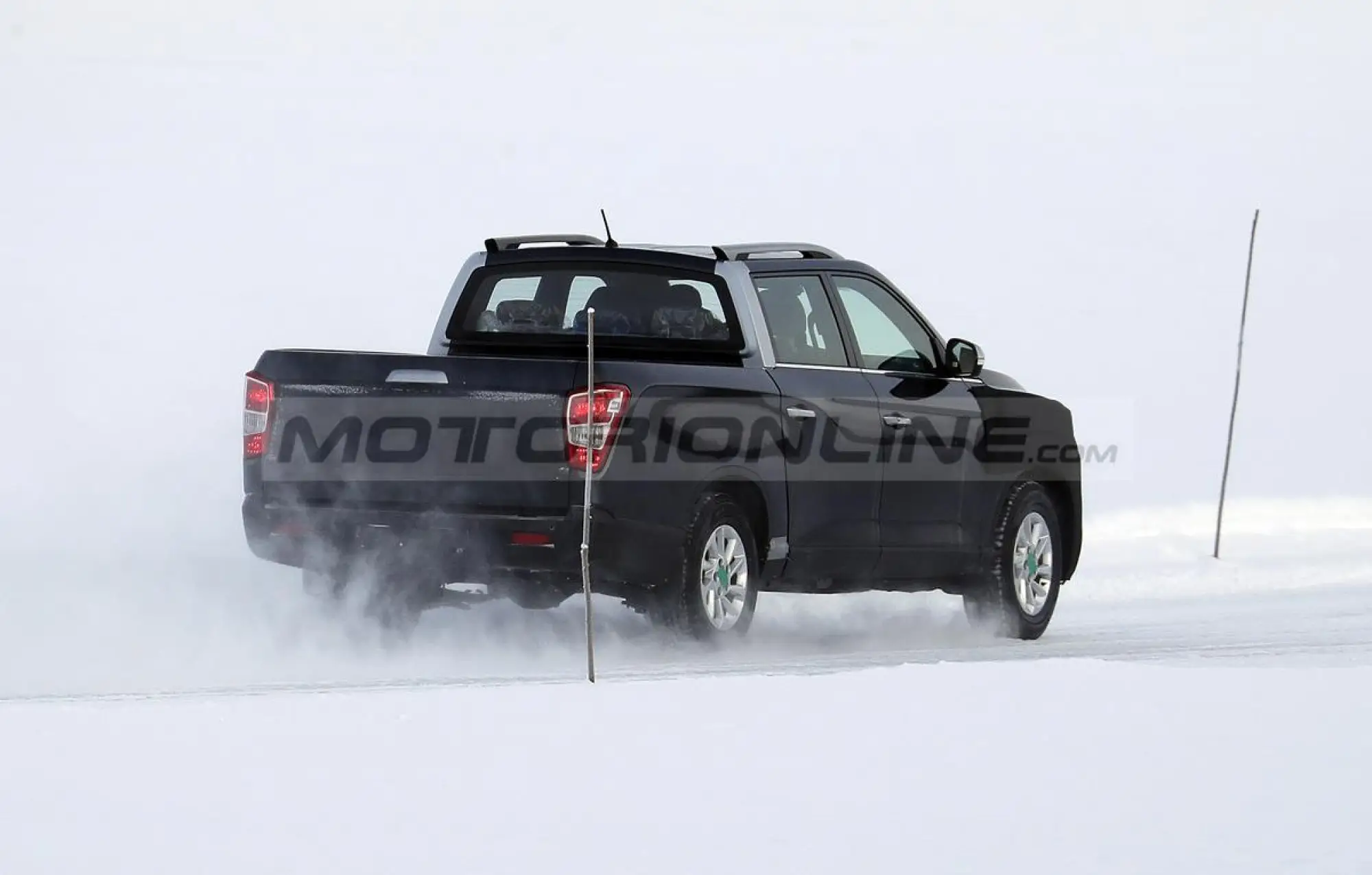 SsangYong Musso 2022 - Foto spia 17-03-2021 - 14