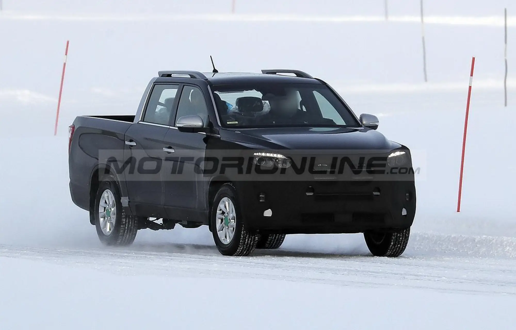 SsangYong Musso 2022 - Foto spia 17-03-2021 - 5