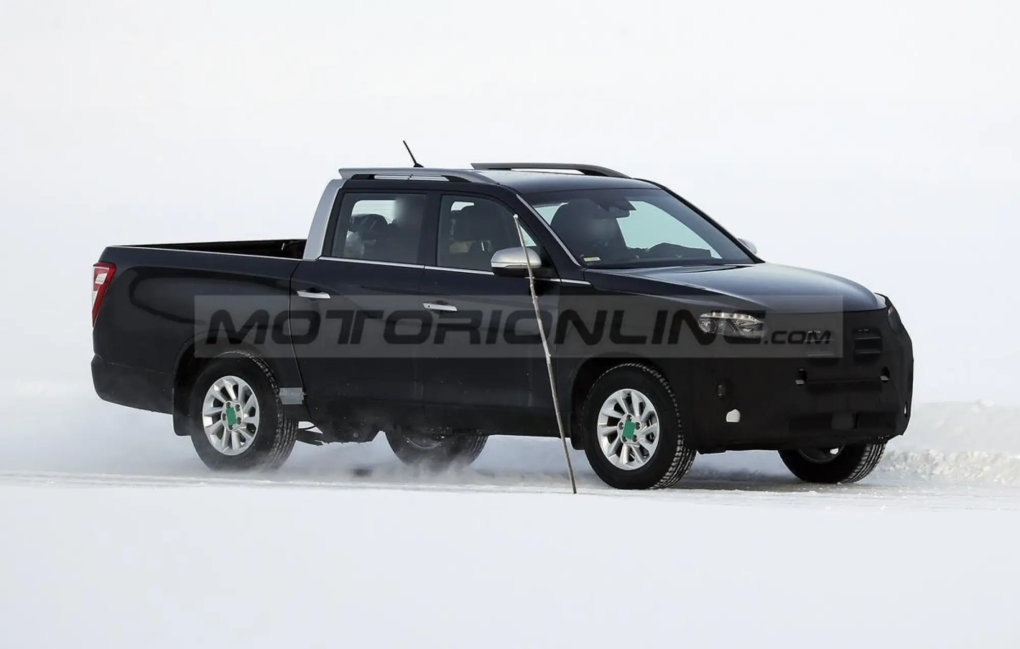 SsangYong Musso 2022 - Foto spia 17-03-2021 - 1