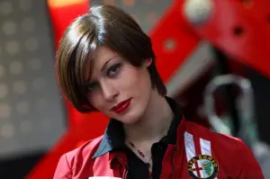 Stand girl Motorshow Bologna 2010