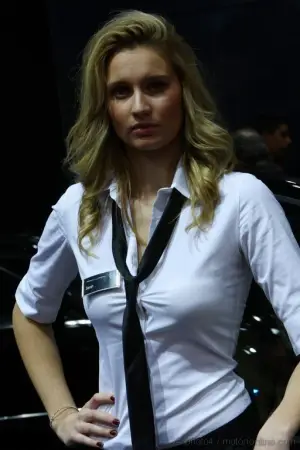 Stand girl Motorshow Bologna 2010