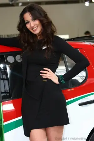 Stand girl Motorshow Bologna 2010