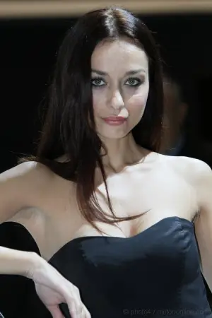 Stand girl Motorshow Bologna 2010