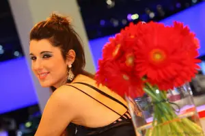 Stand girl Motorshow Bologna 2010