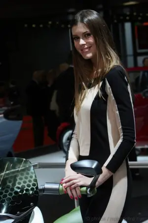 Stand girl Motorshow Bologna 2010
