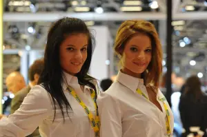 Stand girl Motorshow Bologna 2010