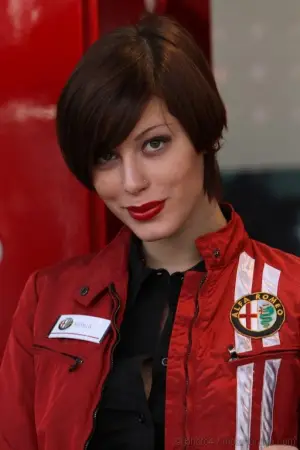 Stand girl Motorshow Bologna 2010