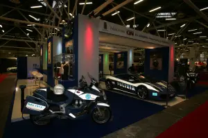 Stand Polizia Stradale - Motorionline - Quotidiano Nazionale al Motorshow di Bologna 