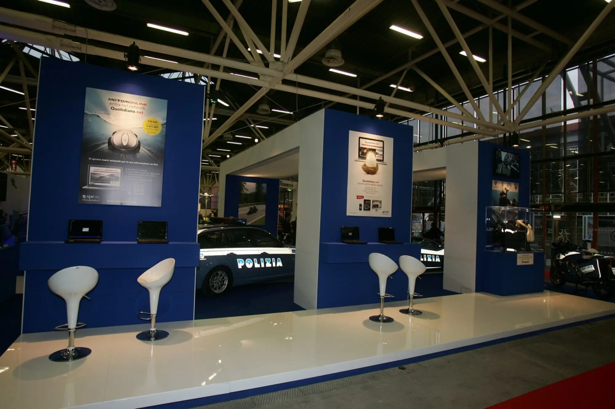 Stand Polizia Stradale - Motorionline - Quotidiano Nazionale al Motorshow di Bologna  - 4