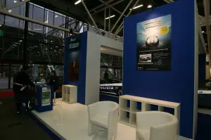 Stand Polizia Stradale - Motorionline - Quotidiano Nazionale al Motorshow di Bologna 