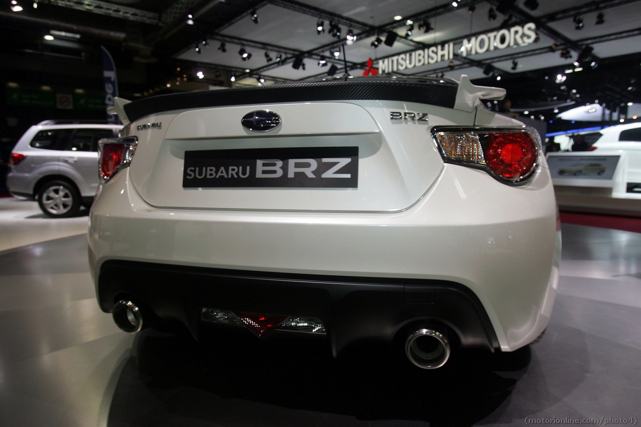 Subaru BRZ - Salone di Parigi 2012