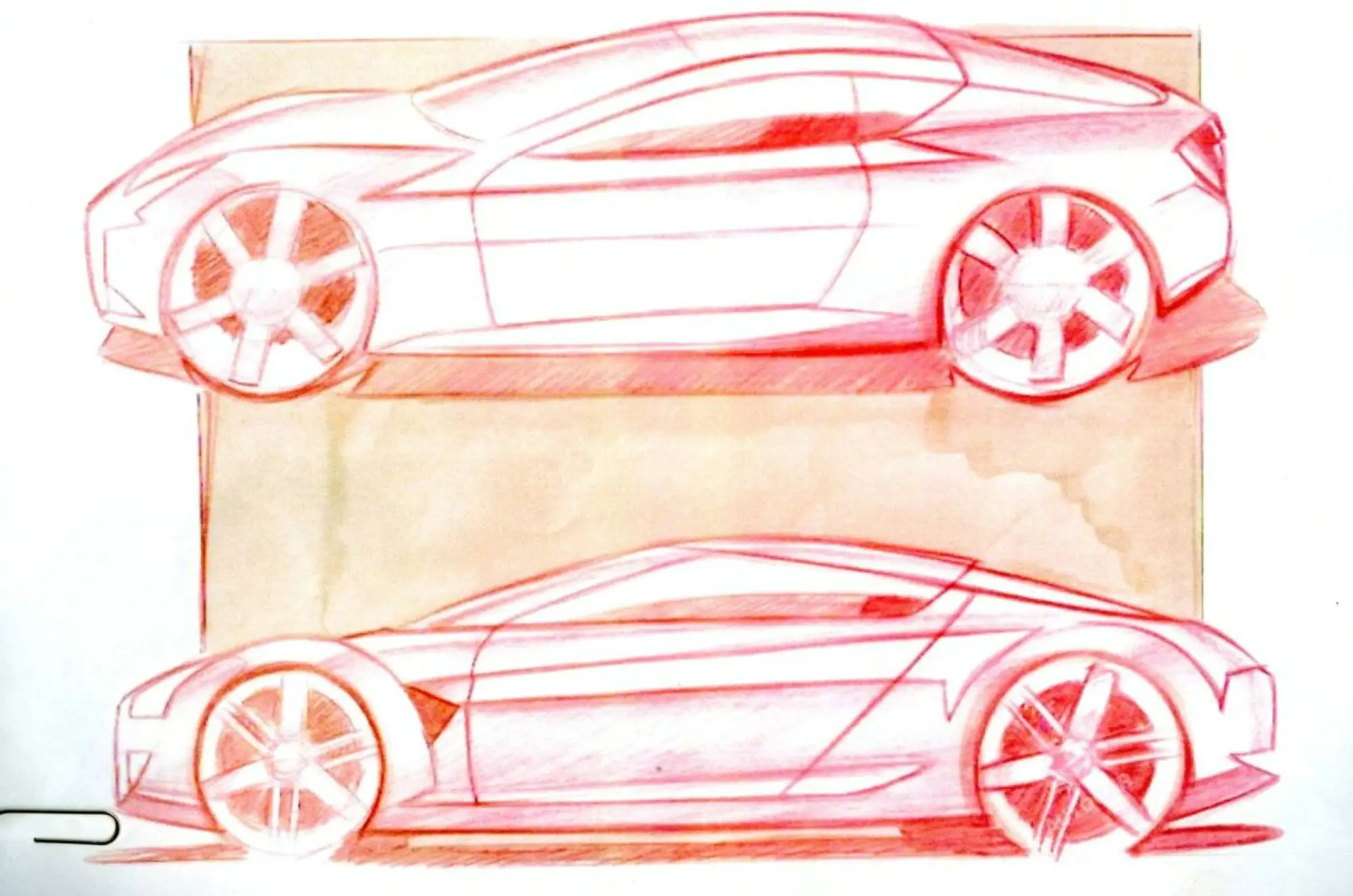Subaru Coupè: bozzetti - 4