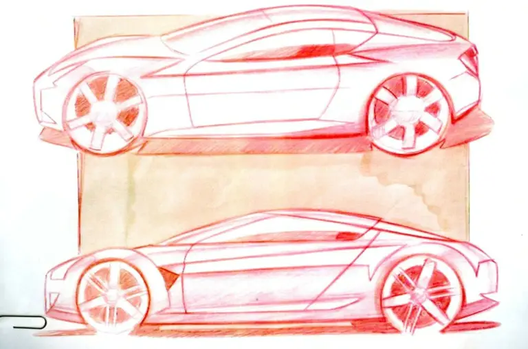 Subaru Coupè: bozzetti - 4