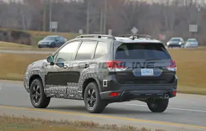 Subaru Forester 2022 - Foto spia 17-12-2020