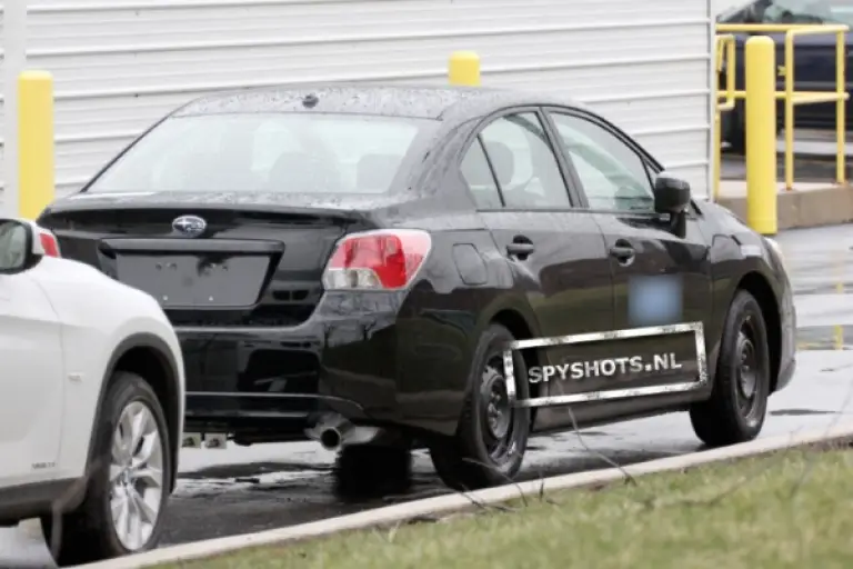 Subaru Impreza 2012 foto spia - 3
