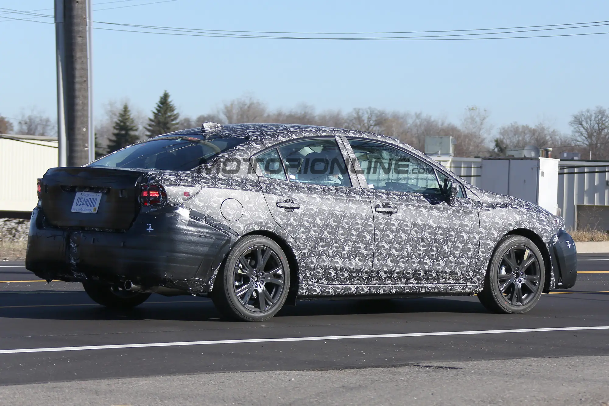 Subaru Impreza Sedan 2017 - Foto spia 05-11-2015 - 6