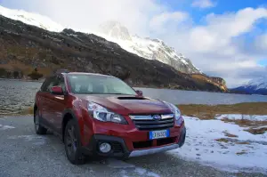 Subaru Outback Lineartronic prova su strada 2014