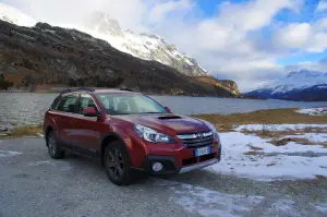 Subaru Outback Lineartronic prova su strada 2014