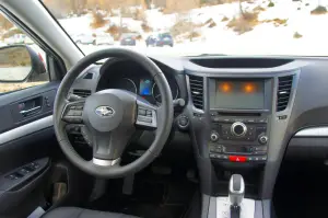 Subaru Outback Lineartronic prova su strada 2014