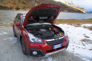 Subaru Outback Lineartronic prova su strada 2014