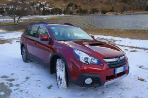 Subaru Outback Lineartronic prova su strada 2014