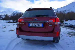 Subaru Outback Lineartronic prova su strada 2014