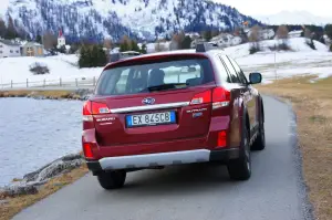 Subaru Outback Lineartronic prova su strada 2014