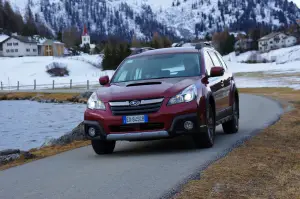 Subaru Outback Lineartronic prova su strada 2014