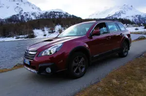 Subaru Outback Lineartronic prova su strada 2014