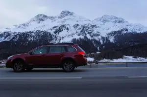 Subaru Outback Lineartronic prova su strada 2014